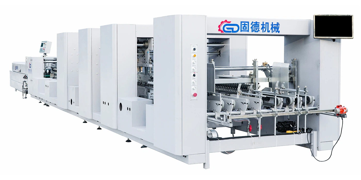 Lock Bottom Folder Gluer High Speed